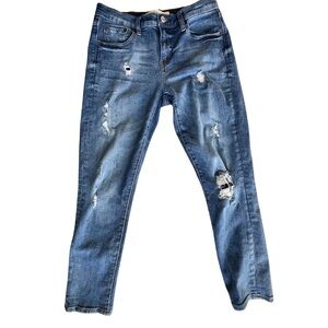 GAP 26R Best Girlfriend Jeans - Distressed Style